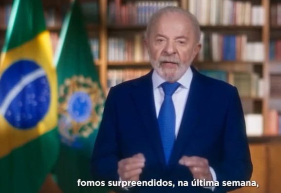 Lula acusa Trump de ‘chantagem’ em pronunciamento na TV e diz que ‘traidores da pátria’ estão por trás do tarifaço