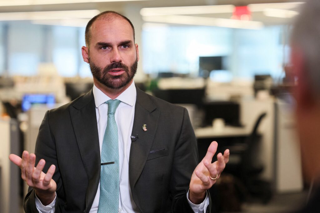 Genial/Quaest: Para 69%, Eduardo Bolsonaro atua nos EUA em defesa de interesses próprios e da sua família