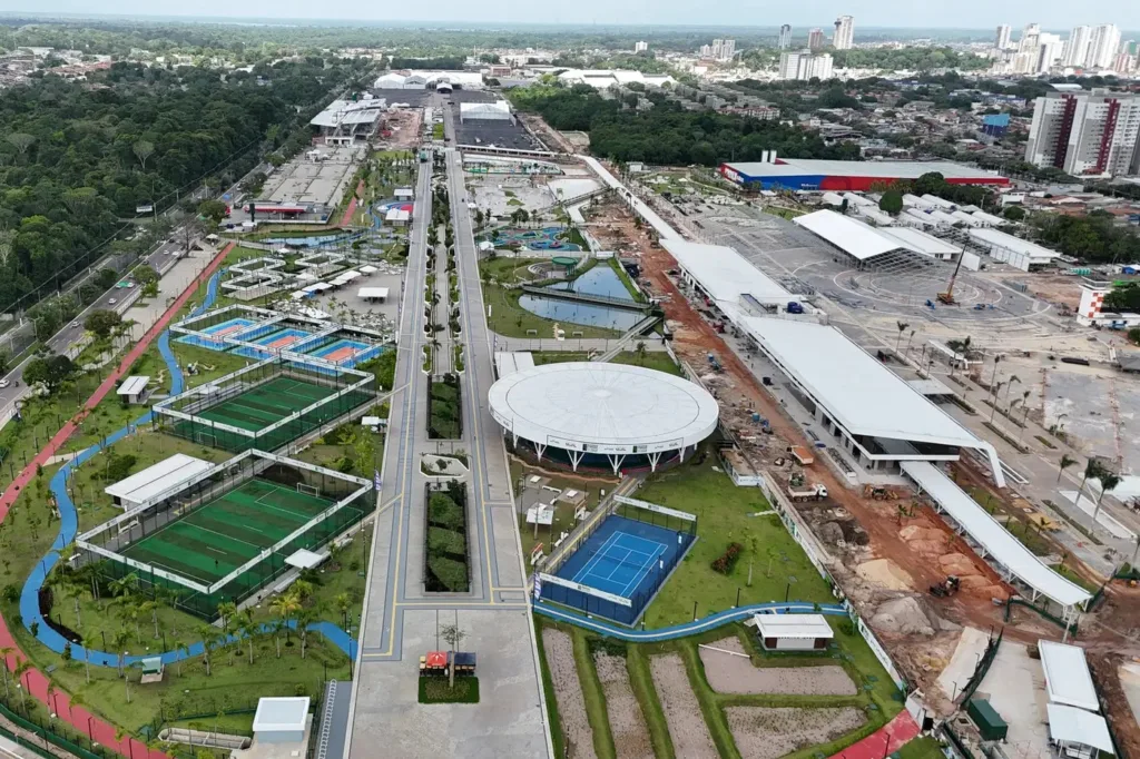 Maioria das obras da COP está com cerca de 90% de execução, diz governo Maioria das obras da COP está com cerca de 90% de execução, diz governo