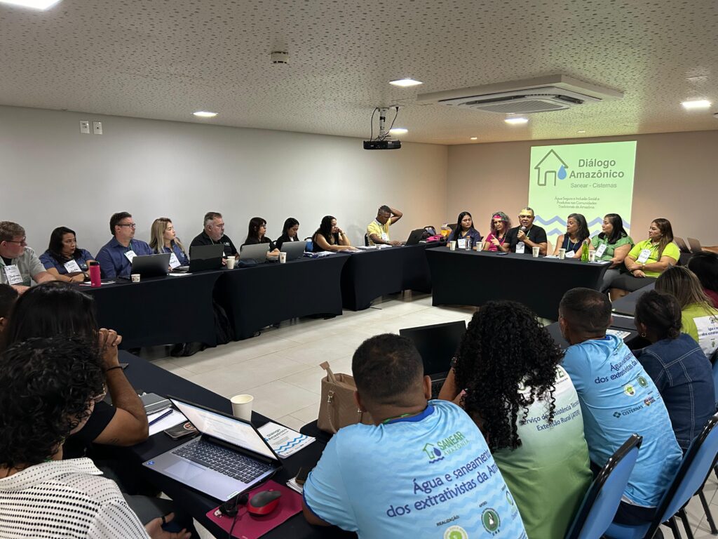 Sanear Amazônia reúne representantes para fortalecer acesso à água e inclusão produtiva em comunidades tradicionais Sanear Amazônia reúne representantes para fortalecer acesso à água e inclusão produtiva em comunidades tradicionais