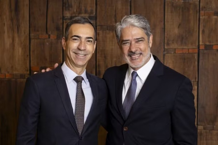 Bonner deixará ‘Jornal Nacional’ para novos projetos na Globo, e César Tralli assumirá bancada
