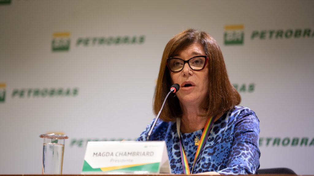 Eólica e solar serão mais importantes para Petrobras a partir de 2035, diz Magda Chambriard