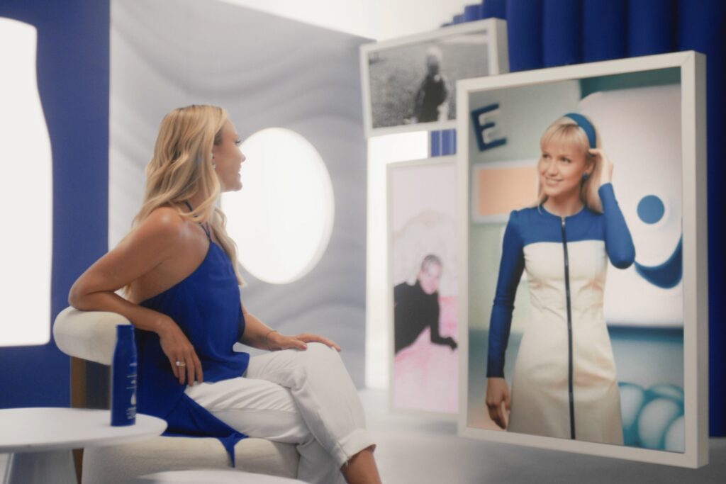 Eliana conversa com sua versão dos anos 1990 em nova campanha da Nivea